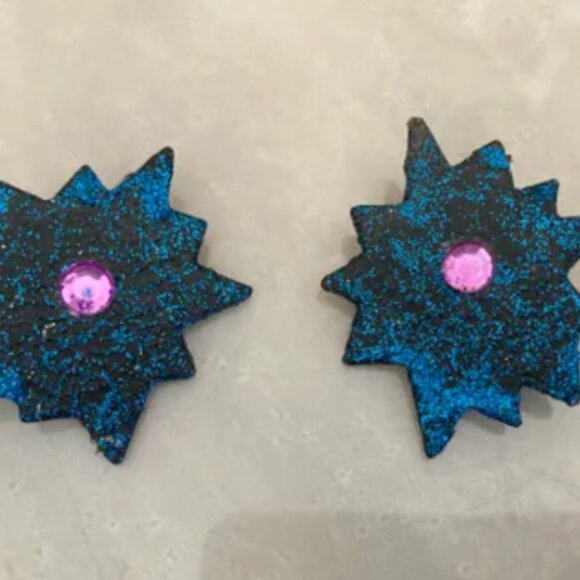 Bundle 5 clips earrings vintage - Picture 6 of 6